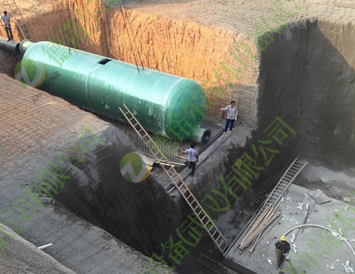 一體化預(yù)制泵站天河機(jī)場(chǎng)現(xiàn)場(chǎng)安裝圖