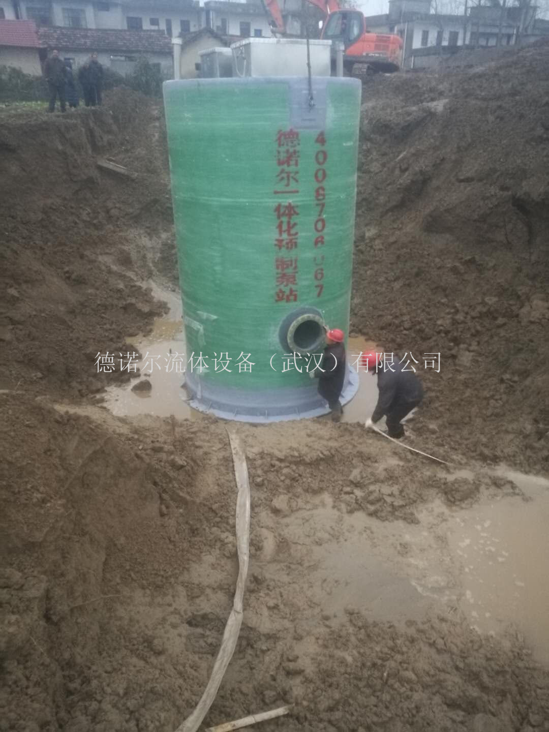 鐘祥舊口鎮(zhèn)一體化預(yù)制泵站安裝圖 鐘祥舊口鎮(zhèn)一體化預(yù)制泵站安裝圖