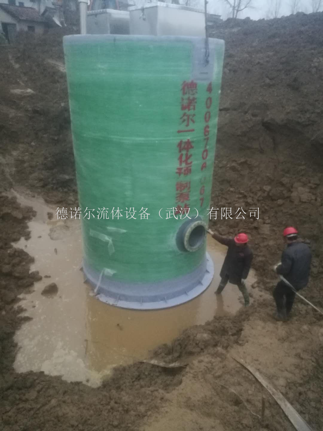 鐘祥舊口鎮(zhèn)一體化預(yù)制泵站安裝圖 鐘祥舊口鎮(zhèn)一體化預(yù)制泵站安裝圖