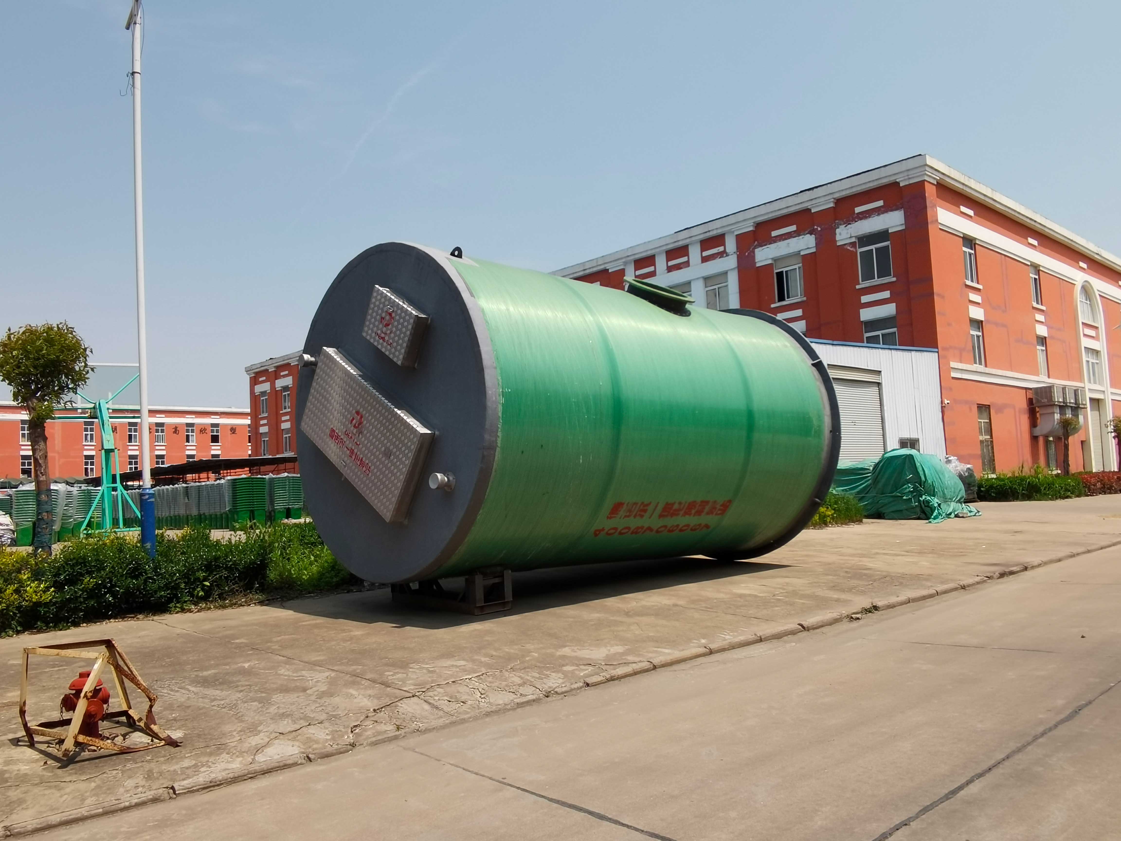 一體化預制泵站客戶見證—安國數(shù)字中藥都