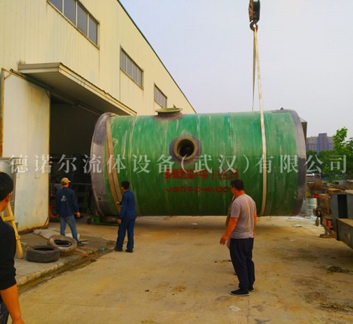 一體化原水取水預(yù)制泵站