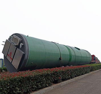 玻璃鋼一體化提升泵站 玻璃鋼一體化提升泵站