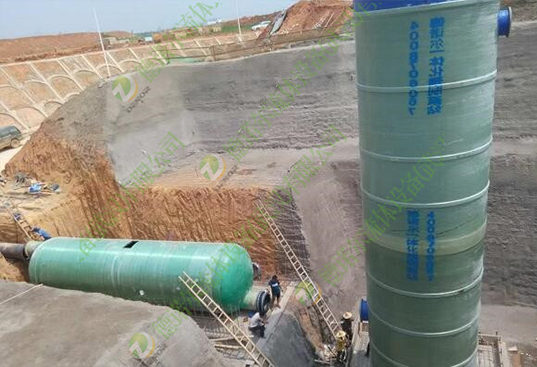 天河機(jī)場玻璃鋼一體化預(yù)制泵站 天河機(jī)場玻璃鋼一體化預(yù)制泵站